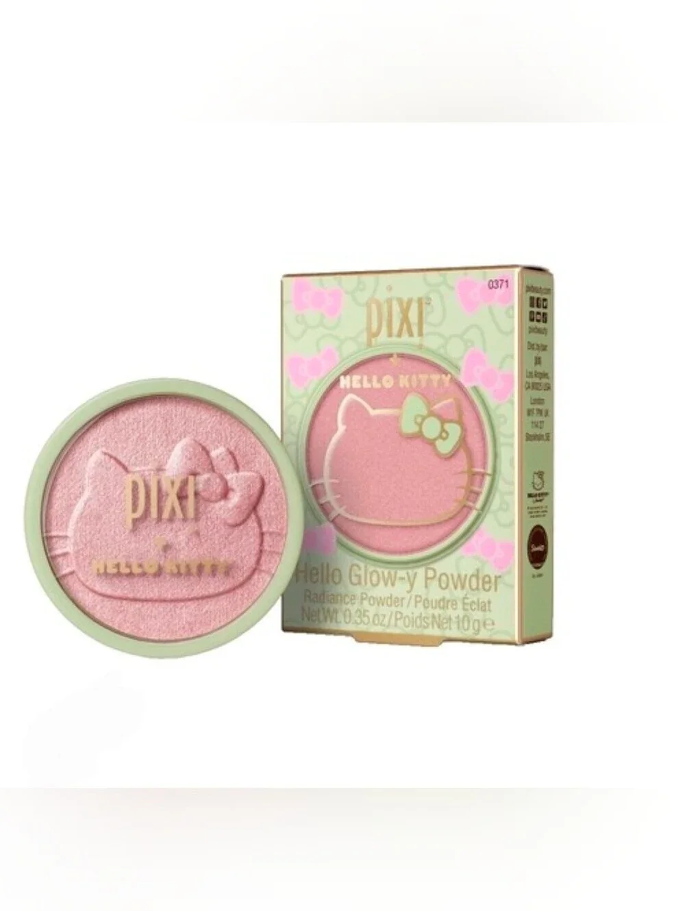 Pixi x Hello Kitty Hello Glow-y Powder - Friendly Blush 0.35oz BNIB